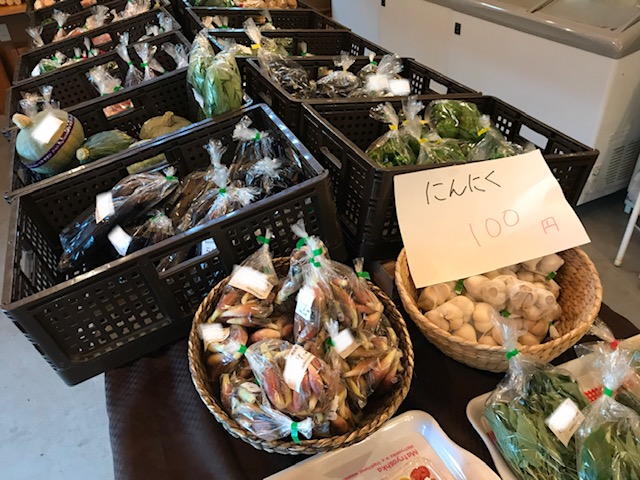 8月8日(土)のみんなの直売！