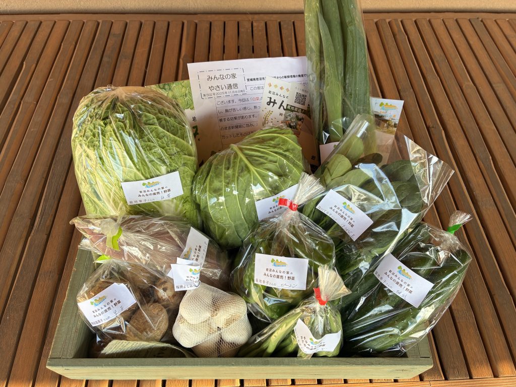 11月8日（土）にネット販売・ふるさと納税で発送した野菜はコチラです！