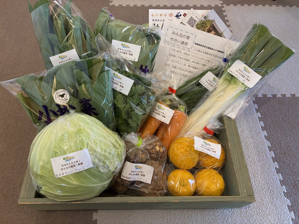 11月22日（土）にネット販売・ふるさと納税で発送した野菜はコチラです！